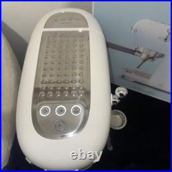 Smeg ECF02WHUK Retro White Coffee Espresso Maker 15 Bar Steam Wand Machine