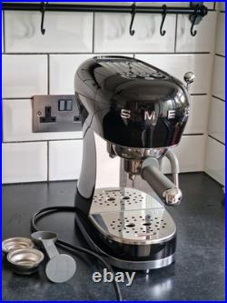 Smeg ECF02 Black Espresso Coffee Machine