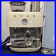 Smeg EGF03CRUK Espresso Coffee Machine with Grinder and Gloss Cream