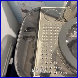 Smeg EGF03CRUK Espresso Coffee Machine with Grinder and Gloss Cream