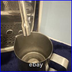 Smeg EGF03CRUK Espresso Coffee Machine with Grinder and Gloss Cream