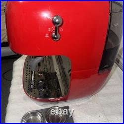 Smeg EGF03RDUK 50's Style Espresso Coffee Machine & Grinder Red -Fast Dispatch