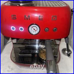 Smeg EGF03RDUK 50's Style Espresso Coffee Machine & Grinder Red -Fast Dispatch Smeg EGF03RDUK 50's Style Espresso Coffee Machine & Grinder Red -Fast Dispatch