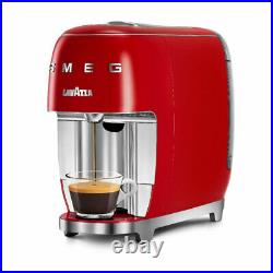 Smeg Espresso Coffee Machine Lavazza in Red LS18000456 2 Year SMEG Warranty