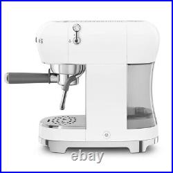 Smeg Espresso Coffee Machine in Gloss White ECF02WHUK Brand new