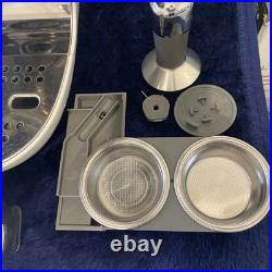 Smeg Espresso Coffee Machine with Grinder, EGF03WHUK, White Smeg Espresso Coffee Machine with Grinder, EGF03WHUK, White