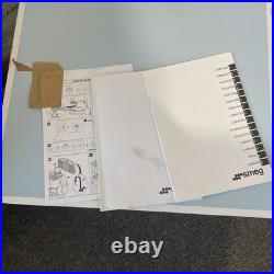 Smeg Espresso Coffee Machine with Grinder, EGF03WHUK, White