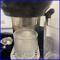 Smeg Manual Espresso Coffee Machine 1-Litre Black Retro Style