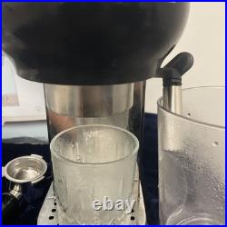 Smeg Manual Espresso Coffee Machine 1-Litre Black Retro Style