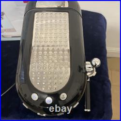 Smeg Manual Espresso Coffee Machine 1-Litre Black Retro Style