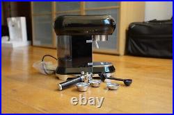 Smeg Retro Espresso Machine Black (ECF01-BLUK)