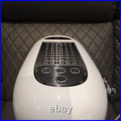 Smeg Retro Style Manual Espresso Coffee Machine + Milk Frother White ECFO2WHEU 2