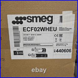 Smeg Retro Style Manual Espresso Coffee Machine + Milk Frother White ECFO2WHEU 2