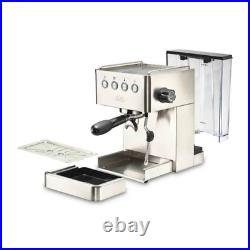 Solis 98048 Barista Gran Gusto Espresso Coffee Machine Stainless Steel