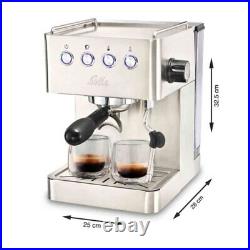 Solis Barista Gran Gusto Espresso Coffee Machine 98048 Brand new