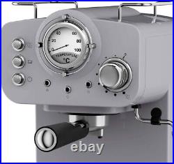 Swan Espresso Coffee Machine, Steam Pressure Control, 1.2L Detachable Water Tank