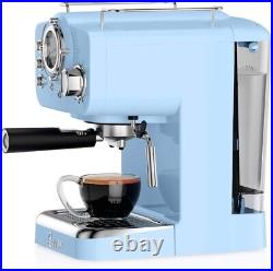 Swan Espresso Coffee Machine, Steam Pressure Control, 1.2L Detachable Water Tank