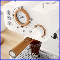Swan Nordic Cotton White Pump Espresso Coffee Machine