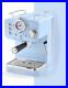 Swan Retro Pump Espresso Coffee Machine Blue 15 Bars Pressure Milk Frother 1.2L