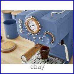 Swan SK22110BLUN Nordic Espresso Coffee Machine in Blue Brand new