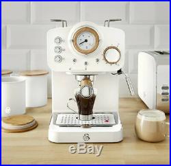Swan SK22110 Pump Espresso Coffee Machine- Various Colours Brand New