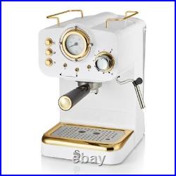 Swan SK22112WHTN Pump Espresso Coffee Machine White