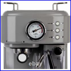 Swan SK22150GRN Retro Espresso Coffee Machine Grey