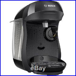Tassimo by Bosch TAS1002GB Happy Pod Coffee Machine 1400 Watt Black