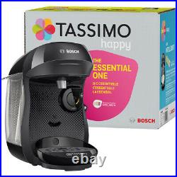 Tassimo by Bosch TAS1003GB Happy Pod Coffee Machine 1400 Watt Red / Black