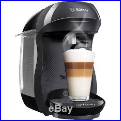 Tassimo by Bosch TAS1007GB Happy Pod Coffee Machine 1400 Watt Black / Cream