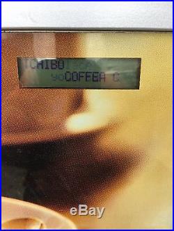 Tchibo Coffee Machine Bean to Cup Vending 8 Programme Late Espresso Chocolate
