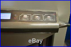 Thermoplan Tiger CTM commercial automatic bean to cup coffee machine. Espresso