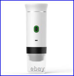 Turkish Portable Coffee Machine and Milk Steamer Latte Cappuccino Maker White