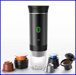 Turkish Portable Coffee Machine and Milk Steamer Latte Cappuccino Maker White