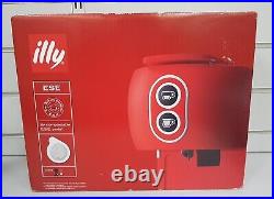 UK illy 44mm ESE Automatic Espresso Coffee Machine Red