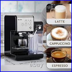 (Used once) Breville One-Touch CoffeeHouse Machine, Espresso, Cappuccino & Latte