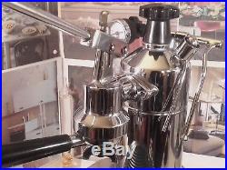 VINTAGE La Pavoni Professional PL-16 chrome espresso lever machine coffee