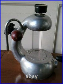 Vintage ATOMIC Coffee Cappuccino Maker Machine BREVETTI ROBBIATI Milano 40s Rare