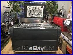 Visacrem 2 Group Espresso Machine Traditional Coffee Barista Cafe Restaurant Lat