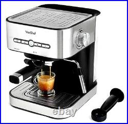 Vonshef coffee machine espresso silver Unused