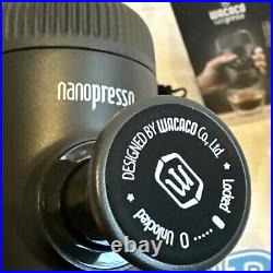 WACACO Nanopresso Portable Espresso Maker Bundled with NS Adapter (N)