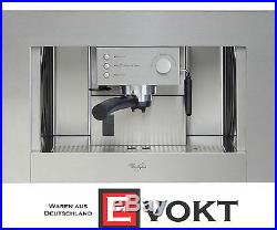 WHIRLPOOL coffee automat built-in coffee machine espresso machine semi-automatic
