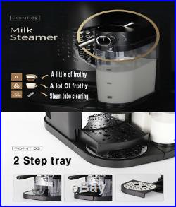 WISWELLSemi-Automatic Espresso Machine Latte Cappuccino Coffee Extractor