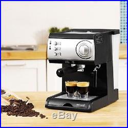 WISWELL Electric SemiAutomatic Espresso Machine Coffee Maker Latte Cappuccino