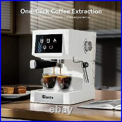 Wamife Coffee Machine-Espresso Machine with Milk Frother 15 Bar Espresso Coffe