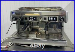 Wega 2 Group Espresso Coffee Machine Single Phase Electric 16amp Direct Water