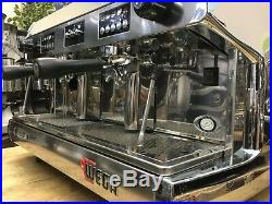 Wega Polaris 2 Group High Cup Chrome Espresso Coffee Machine Commercial Cafe