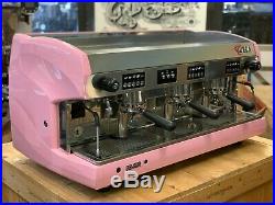 Wega Polaris 3 Group Pink Espresso Coffee Machine Commercial Cafe Bar Restaurant