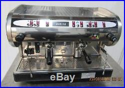 X Costa Marisa Espresso 2 Group Coffee Machine With New Portafilter Handles