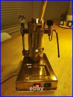 Zacconi Riviera vintage lever coffee machine rare and wonderful! Like Pavoni